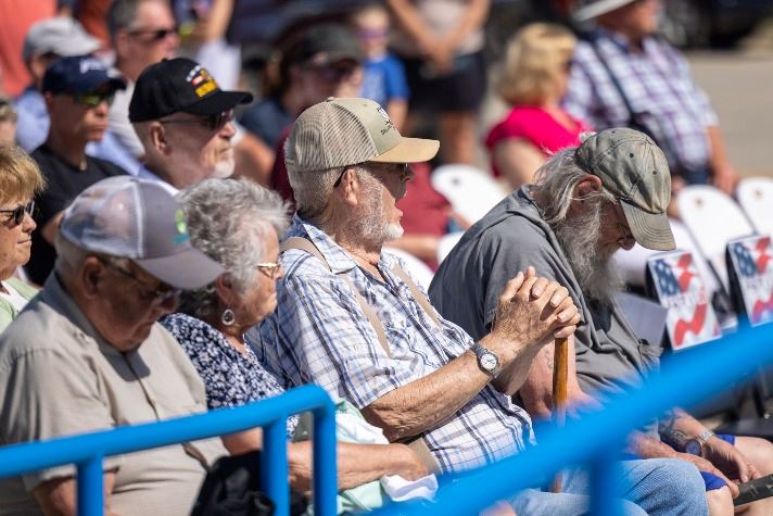 Pfc. Robert C. Burke Rededication Ceremony
