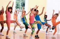 Kids Exercising