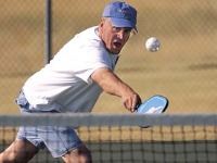 Man Playing Pickleball 