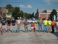 Public Works Crew at a Ribbon Cutting