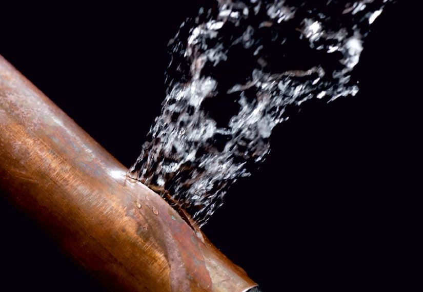 water leak
