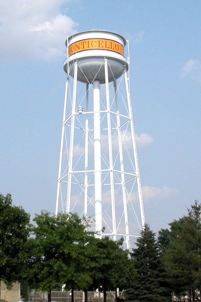 Monticello Water Tower